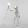 Lampe de table MONKEY STANDING 54 cm, blanc, Seletti