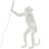 Lampe de table MONKEY STANDING 54 cm, blanc, Seletti