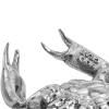 Figurine WUNDERKAMMER HOLY CRAB 32 cm, argent, aluminium, Seletti