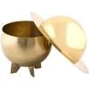 Plat de service COSMIC DINER LUNAR 32 cm, laiton, Seletti