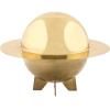 Plat de service COSMIC DINER LUNAR 32 cm, laiton, Seletti