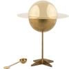 Sucrier COSMIC DINER LUNAR 26 cm, laiton, Seletti