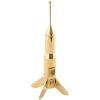 Bougeoir COSMIC DINER LUNAR 17 cm, laiton, Seletti