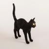 Lampe de table JOBBY THE CAT 52 cm, LED, noir, Seletti