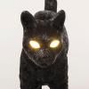 Lampe de table JOBBY THE CAT 52 cm, LED, noir, Seletti