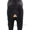 Lampe de table JOBBY THE CAT 52 cm, LED, noir, Seletti