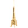 Bougeoir COSMIC DINER LUNAR 24 cm, laiton, Seletti