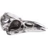 Figurine WUNDERKAMMER CROW UP 10,5 cm, argent, aluminium, Seletti