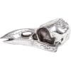 Figurine WUNDERKAMMER CROW UP 10,5 cm, argent, aluminium, Seletti