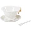 Tasse à thé avec soucoupe et cuillère I-WARES or, Seletti