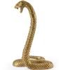 Figurine WUNDERKAMMER SNAKE 26 cm, argent, aluminium, Seletti