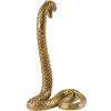 Figurine WUNDERKAMMER SNAKE 26 cm, argent, aluminium, Seletti