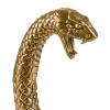 Figurine WUNDERKAMMER SNAKE 26 cm, argent, aluminium, Seletti