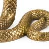 Figurine WUNDERKAMMER SNAKE 26 cm, argent, aluminium, Seletti