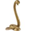 Figurine WUNDERKAMMER SNAKE 26 cm, argent, aluminium, Seletti
