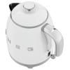 Bouilloire électrique 50'S STYLE MINI KLF05WHEU, 800 ml, blanc, Smeg