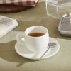 Soucoupe pour tasse à café moka ALL-TIME 12 cm, porcelaine, Alessi