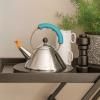 Bouilloire sifflante 9093 1 l, argent / bleu / orange, Alessi