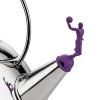 Bouilloire sifflante 9093, argent/violet, Alessi