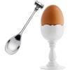 Coquetier avec cuillère DRESSED, 16 cm, blanc, Alessi
