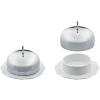 Beurrier DRESSED, 12 cm, blanc, Alessi
