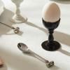 Cuillère à oeuf DRESSED, set de 2 pc, 12 cm, argent, Alessi