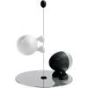 Set salière et poivrier LILLIPUT 14 cm, noir/blanc, Alessi