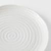Assiette WHITE SPIRAL MIJ 29,5 cm, blanc
