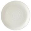 Assiette WHITE SPIRAL MIJ 24,5 cm, blanc