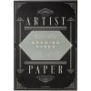 Bloc de papier à dessin ARTIST PAPER, A4, 50 pièces, Printworks