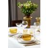 Verre à cocktail PALERMO GOLD 650 ml, set de 4 pc, pour gin & tonic, or, Lyngby Glas