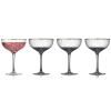 Verre à cocktail PALERMO GOLD , set de 4 pc, 315 ml, Lyngby Glas