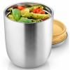 Pot isotherme TO GO 640 ml, argent/jaune, acier inoxydable, Eva Solo