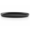 Assiette NORDIC KITCHEN 26 cm, ovale, noir, grès, Eva Solo