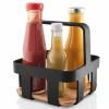 Boîte à condiments NORDIC KITCHEN 18 cm, noir, plastique, Eva Solo