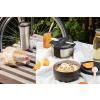 Lunchbox TO GO, 750 ml, argent/noir, acier inoxydable, Eva Solo