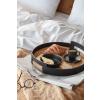 Tasse à expresso avec soucoupe NORDIC KITCHEN 70 ml, noir, grès, Eva Solo