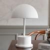 Lampe de table sans fil RIVIERA 28 cm, blanc, Printworks