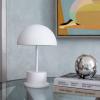 Lampe de table sans fil RIVIERA 28 cm, blanc, Printworks
