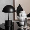 Lampe de table sans fil RIVIERA 28 cm, noir, Printworks
