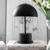 Lampe de table sans fil RIVIERA 28 cm, noir, Printworks