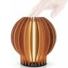 Lampe de table RADIANT 15 cm, LED, brun clair, bois, Eva Solo