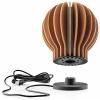 Lampe de table RADIANT 15 cm, LED, brun clair, bois, Eva Solo