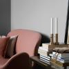 Bougeoir #1 10,5 cm, or, laiton, Fritz Hansen