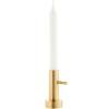 Bougeoir #1 10,5 cm, or, laiton, Fritz Hansen