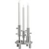 Bougeoir 20 cm, argent, acier inoxydable, Fritz Hansen