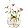 Vase IKEBANA 24 cm, or, verre, Fritz Hansen