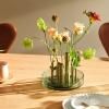 Vase IKERU 19 cm, vert, verre, Fritz Hansen