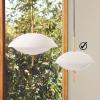 Suspension CLAM 44 cm, blanc/laiton, Fritz Hansen