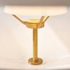 Suspension CLAM 44 cm, blanc/laiton, Fritz Hansen